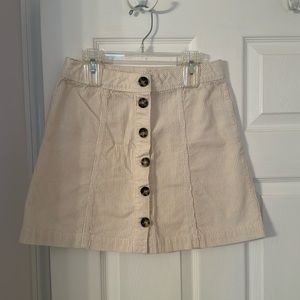 H&M Mini Corduroy Skirt